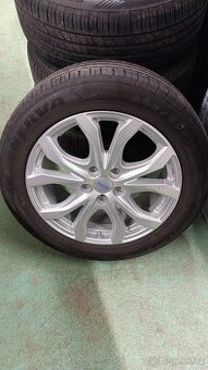 Alu kola Letní VW Touareg 255/50/19 skoro NOVÉ