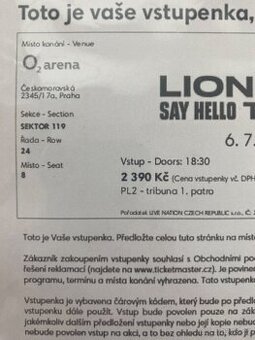 Vstepenka na Lionela Richie