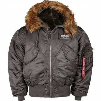 Alpha Infustries 45P HOODED REP GREY 3XL
