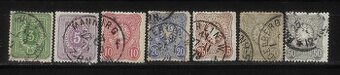 Známky Deutsches Reich - Mi:31-36 + Mi: 38