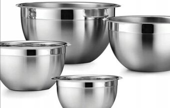 Designove nerez misky velky objem 4kusy