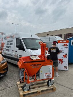 Omítací stroj Powermix 380V záruka 2roky PFT M-TEC Silomat