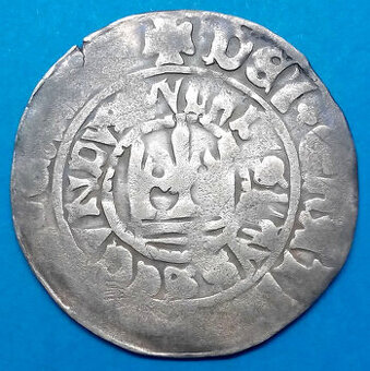 Stříbrná mince král Vladislav II. Čechy