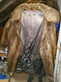 Kožich z hnědé nutrie