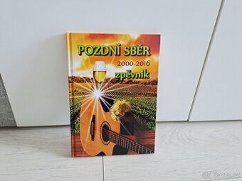 Kniha - Pozdní sběr 2000-2016. Zpěvník - Jiří Pařez