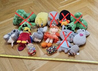 Plyšáci - mix (papoušek, koala ad.)