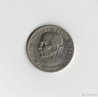 mince Slovensko 5 korun 1939