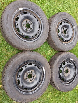 4 Zimní kola Barum Polaris 165/70 R14 na Fabia1