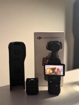 DJI Osmo Pocket 3 – jako nový