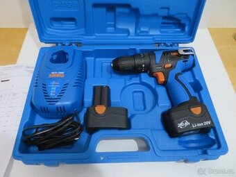 Zánovní aku příklepová vrtačka Narex ASP 202-2