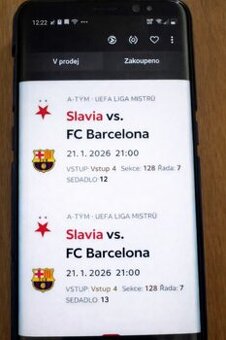 Slavia vs barcelona