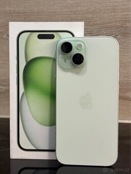 Mobilní telefon Apple iPhone 15 128GB GREEN