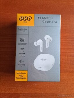 Sluchátka QCY HT05 Melobuds White ANC- NOVÉ