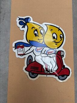 Smaltovaná cedule ESSO II