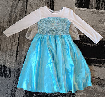 KOSTÝM/ŠATY FROZEN/Ledové království 120 (3-5let)