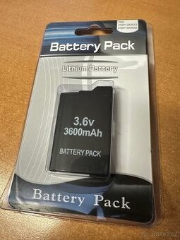 Baterie na PSP 2000/3000