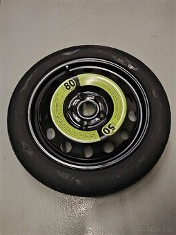 Rezerva dojezdová - originál VW 5x112 3,5Jx16 ET25,5 + úchyt