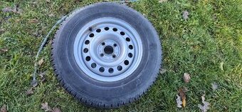 Plechové disky R14, 4x100 vč. pneu