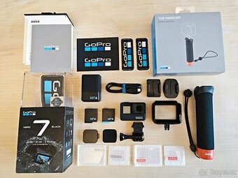 GoPro Hero 7 Black vč. bohatého příslušenství