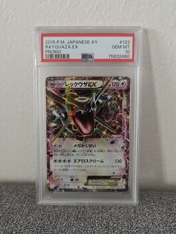 RAYQUAZA EX JAPANESE PSA 10