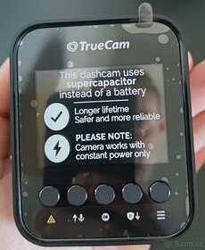 Autokamera TrueCam H25 GPS 4K + SDkarta + HardWire kit