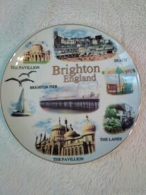 Pamětní talíř - Brighton England - Anglie - 1