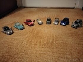 Autíčka Mercedes-Benz různé modely