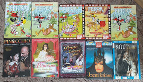 DVD pohádky různé