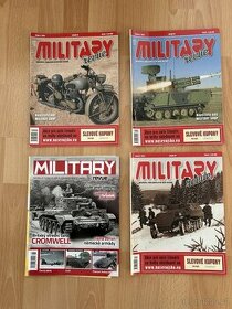 časopisy Military revue (4, 9 a 12/2014 a dvojčíslo 7-8/17)
