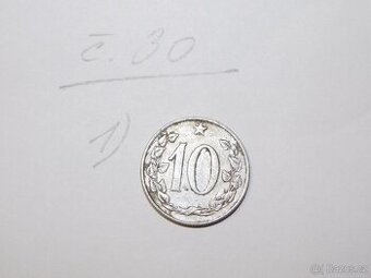 ČSSR 10 haléřů - 1