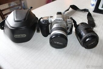 MINOLTA DYNAST 500si - SUPER + 2 X OBJEKTIV