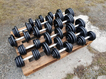 SADA činek jednoruček 12,5-30kg 340kg - NOVÁ