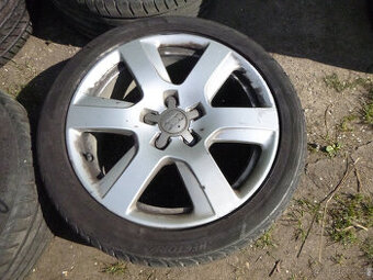 4x orig.alu audi (5x112) letní pneu 225/45 r17