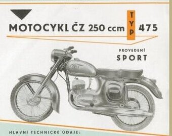 ČZ 250 /475 SPORT