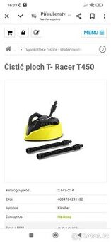 Čistič dlaždic a plochy Karcher T450