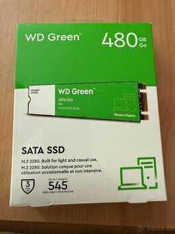 Nový WD GREEN 480GB - M2