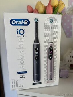 Oral-B iO - 9 - Duo černý a růžový