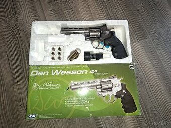 Revolver dan wesson 4" co2 airsoft