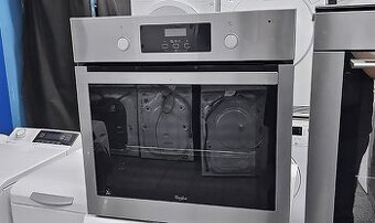 Horkovzdušná trouba WHIRLPOOL, gril, design: nerez, vestavná