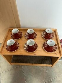PORCELÁN JSK HRNEK S PODŠÁLKEM 6KS