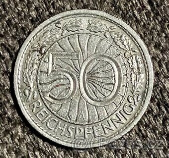 Mince 50 Reichspfennig 1936 - A