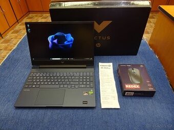 Nový herní notebook HP VICTUS 15 16/512SSD GeForce