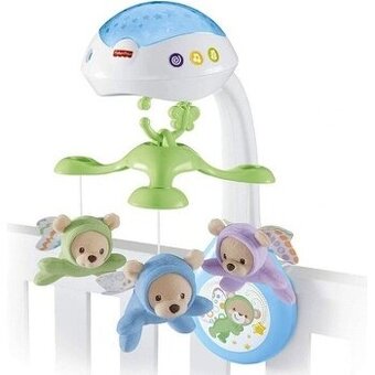Fisher Price kolotoč nad postýlku motýlci