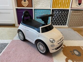 Odrážedlo Fiat 500 bílé