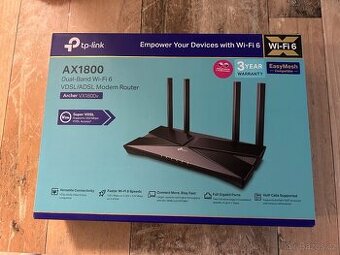 TP-Link Archer VX1800V AX1800 – téměř nový, měsíc používaný