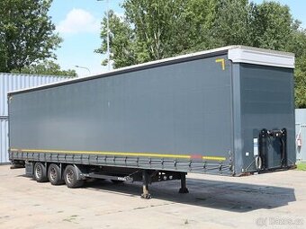 Kögel SN 24, LOW DECK, PŘÍZDVIH STŘECHY, ZVEDACÍ NÁPRAVA, NÁ