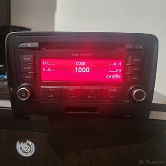 AUDI TT CONCERT CD MP3 AUTORADIO
