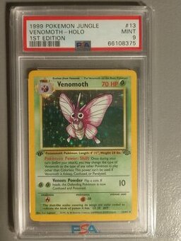 Pokémon PSA ohodnocená karta