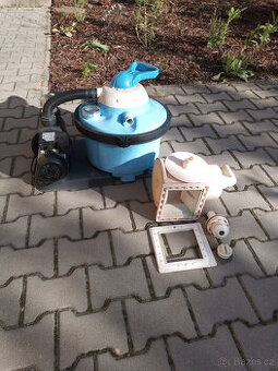 Bazénová filtrace Marimex ProStar 4 + skimmer + vysavač