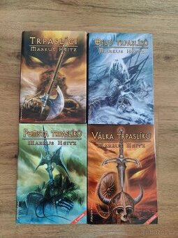 Trpaslíci 1–4 – Markus Heitz, pevná vazba, skvělý stav